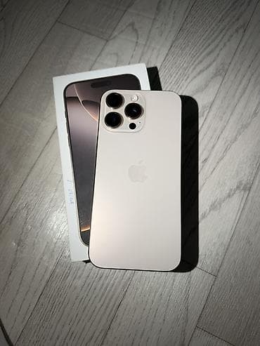 ipad pro 2017: IPhone 16 Pro Max, Б/у, 256 ГБ, Natural Titanium, Коробка, 95 % — 1