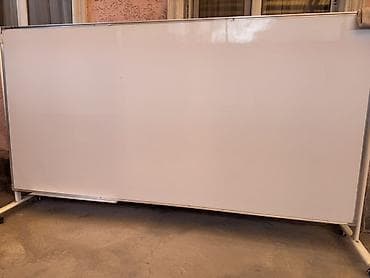 маркерная доска для дома: Передвижная маркерная доска на колесах - Большая двухсторонняя — 2