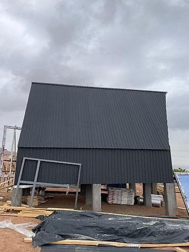 арка дома: A‑образный дом (A-frame) на свайно-столбчатом основании - — 4