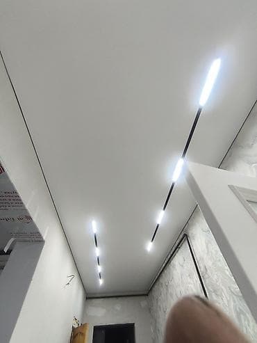 натяжной потолки: Натяжной потолок Матовое Монтаж — 5