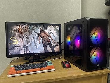 venom computer: Компьютер, ОЗУ 16 ГБ, Для работы, учебы, Б/у, AMD Ryzen 5, NVIDIA GeForce GTX 1660 Ti, SSD — 3