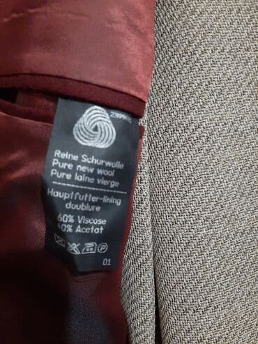 Киреге берилүүчү кийимдер: Мужские костюмы по 700 сом (без брюк) Бардовый пиджак легкий весна — 4