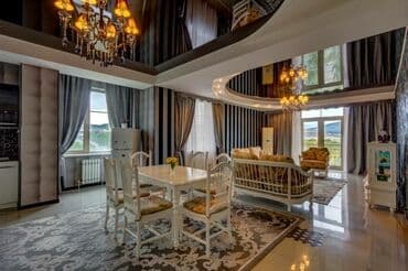 вечерний бишкек объявления сдам квартиру: 4 комнаты, Душевая кабина, Постельное белье, Кондиционер — 1