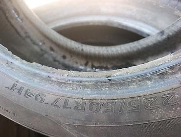 1: Шины 225 / 50 / R 17, Лето, Б/у, 1 шт, Легковые, Корея, Kumho — 3