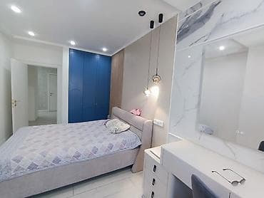 osh flat: 3 комнаты, 91 м², Золотой квадрат Элитка, 4 этаж, Дизайнерский ремонт — 5