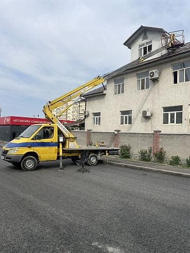 work equip: Услуги автовышки на базе малотоннажного шасси - Рабочая высота: около — 1