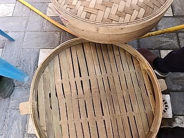 ниже: Промышленная пароварка с бамбуковыми ярусами Комплектация и — 1