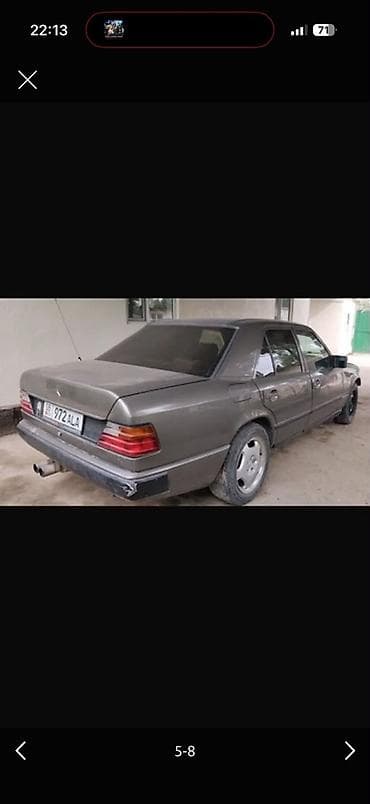 Транспорт: Mercedes-Benz W124: 1990 г., Седан — 1