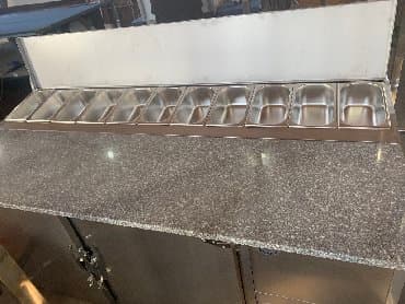 оборудование для пиццерии: Стол для пиццы с мрамором — 6