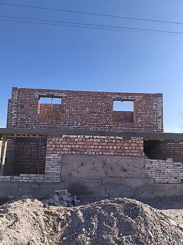 royal center: Продаётся недостроенный кирпичный дом с надстройкой второго этажа — 3