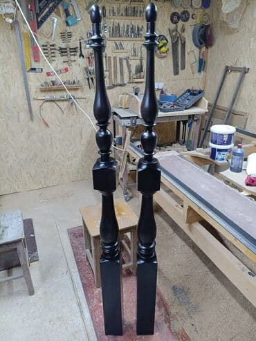 ножки на стол: Мебельные ножки, конусные, любой длины и сложности. Из Сосны — 5