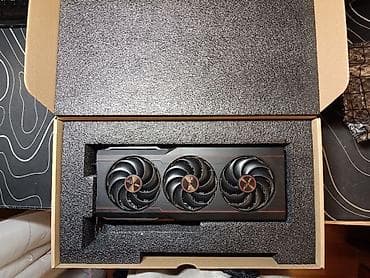 Видеокарта для ПК, Б/у, AMD, Radeon RX, 16 ГБ