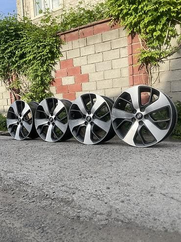 Литые Диски R 18 Kia, Комплект, отверстий - 5, Б/у