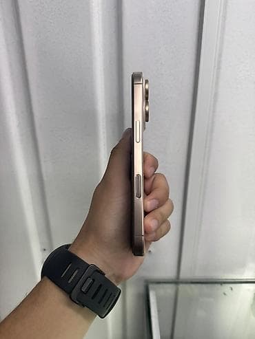 maimashi часы: IPhone 16 Pro, Б/у, 256 ГБ, Desert Titanium, Защитное стекло, Чехол, Коробка, 90 % — 4