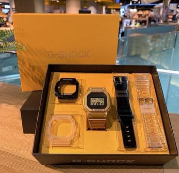 часы наручные электронные: G-shock NEW GW-5600 Функции : секундомер, будильник, мировое время — 3