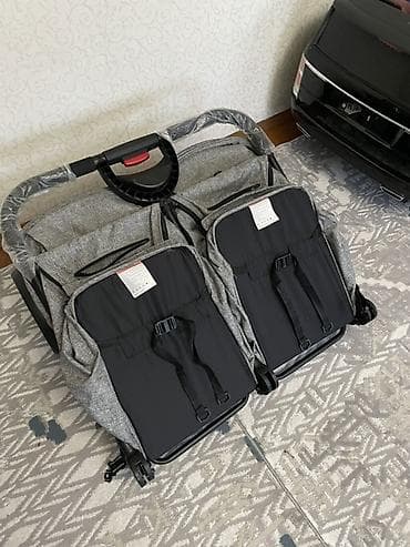 вела каляска: Коляска, Другой бренд, цвет - Серебристый, Новый, Бесплатная доставка — 5