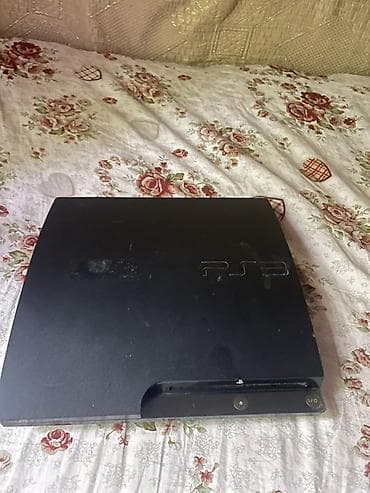 PlayStation 3 Slim (модель CECH-2xxx/3xxx, корпус Slim), черный цвет