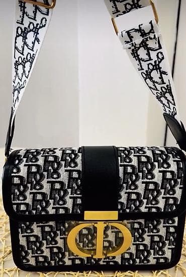 play givenchy: Классическая сумка, Dior, Материал: Комбинированный материал, Застежка на магните, Женские, Новый — 2