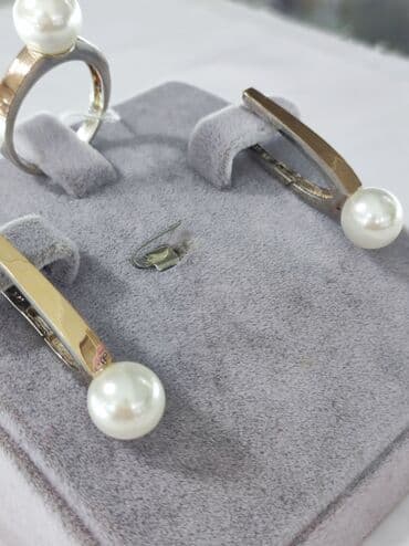 свадебные наборы ручной: Набор украшений, Проба 925, Женские, Новый — 5