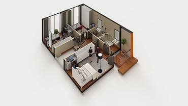 mod: 🏡 Современные таунхаусы в Бишкеке | Старт продаж. Общая площадь 110м2 — 3