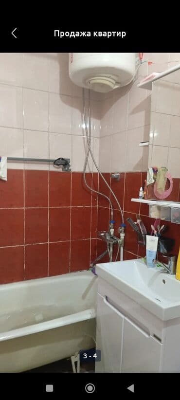 комнаты ош: 1 комната, 36 м², 105 серия, 1 этаж, Косметический ремонт — 2