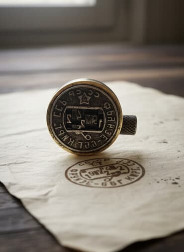 Антиквариантная штемпель печать г Фрунзе Кир ССР