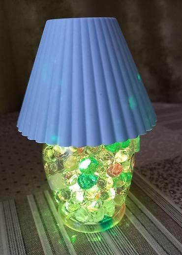 mini projector: Ночник-светильник на батарейке, высота 16 см. Токтогула×Уметалиева — 5