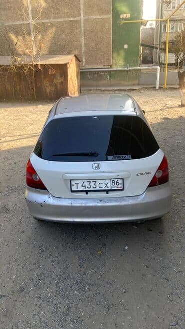 брендирование авто бишкек: Honda Civic: 2002 г., Автомат, Бензиновая, Хэтчбэк — 1