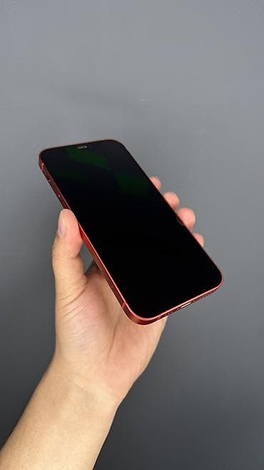 apl: IPhone 12, Б/у, 128 ГБ, Красный, 91 % — 2