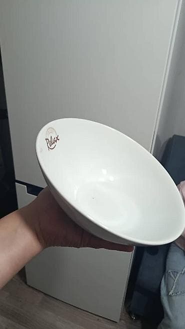 Кухонные принадлежности: Набор белой столовой посуды Relax - Материал: фарфор/керамика — 4