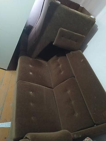 Прямой диван, Б/у