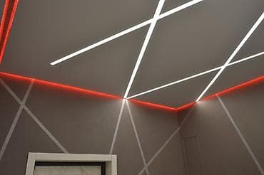 Натяжной потолок Глянцевое Монтаж at lalafo.kg Натяжной потолок Глянцевое Монтаж