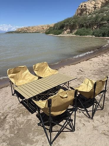 🏕️ Комплект для кемпинга: палатка + стол + 4 стула Всё для at lalafo.kg 🏕️ Комплект для кемпинга: палатка + стол + 4 стула Всё для