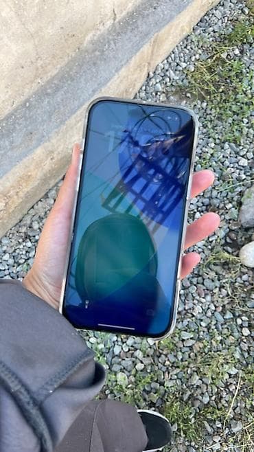 IPhone 16 Pro Max, Б/у, 256 ГБ, Black Titanium, Чехол