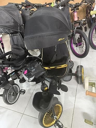 багги взрослый: Детские трёхколёсные велосипеды-трансформеры с родительской ручкой и — 4