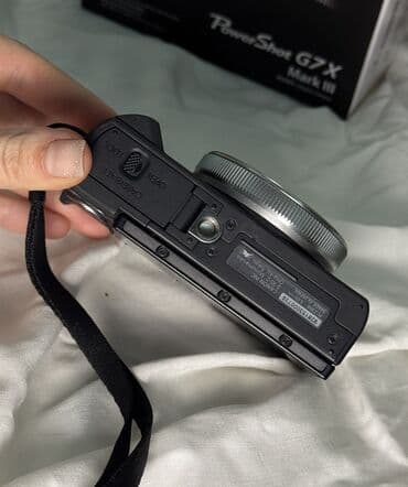 продам срочно: Canon G7X Mark III — легенда блогеров. Серый цвет. Состояние отличное — 5