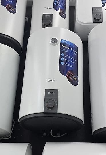 Накопительный водонагреватель Объем бака: 80 л, Электрический, Регулятор температуры, Эмалированная сталь, Новый