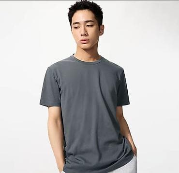 Мужская футболка, Все размеры, Uniqlo, Новый, Платная доставка — 2