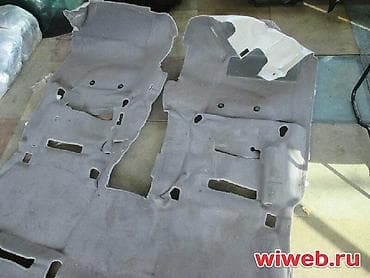 cruser: Пол ковёр на Тойота Ленд Крузер 100 серого цвета — 1