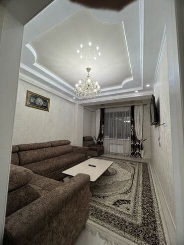 однокомнатная квартира в бишкек: 3 комнаты, 90 м², Элитка, 7 этаж, Евроремонт — 12