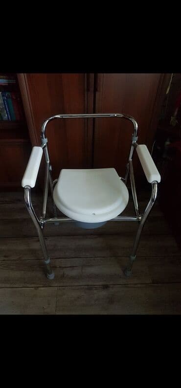 Кычкылтек жаздыктары: Кресло-туалет стальное со спинкой Кресло-туалет предназначается для — 1