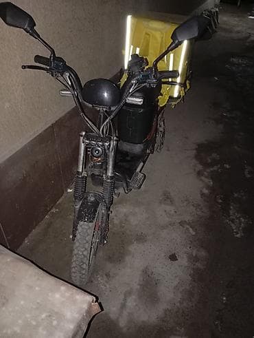 bid e5: Электрический скутер/мопед для курьерской доставки с изотермическим — 2