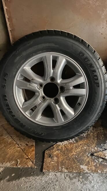 шины бочки: Шины 175 / 60 / R 18, Зима, Б/у, Запаска, Внедорожные (АТ/МТ), Япония, Dunlop — 1