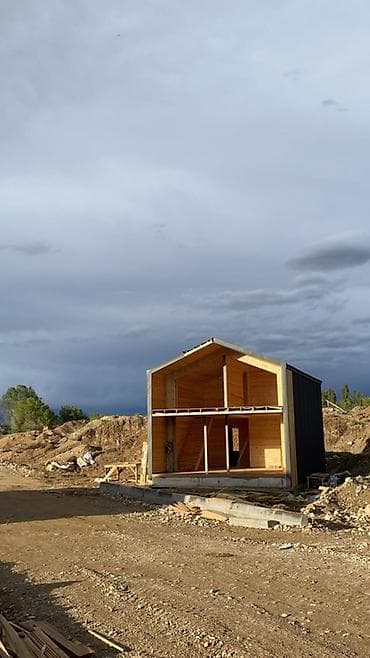 мобильный дом из контейнера: Проект и строительство современных каркасных домов барн-хаусов — 6