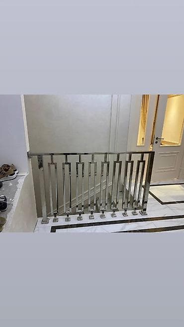 Готовые перила: Готовые перила, Материал: Металл, Для балкона, Новый — 9