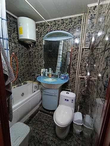 4микрорайон: 3 комнаты, 58 м², 104 серия, 1 этаж, Косметический ремонт — 2