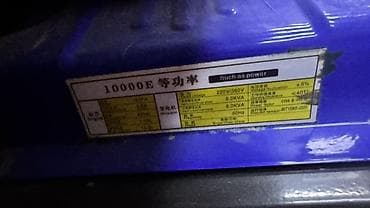 вольтметры: Бензиновый генератор 10000E - Тип: одно/трёхфазный электростанция — 4