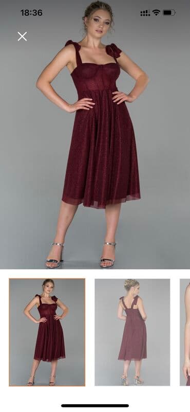 эски кийим: Продаю очень красивое абсолютно новое платье, посадкаЗаказывали с — 3