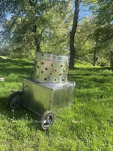 Электрическая перощипальная машина для птицы (барабанного типа) - — 3