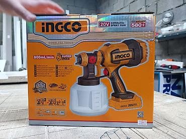 Сантехнические инструменты: Набор аккумуляторных инструментов INGCO 20V (Cordless 3 PCS Combo Kit — 2